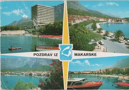 Kroatien - Kroatien - Makarska - mit 4 Bildern - 1985