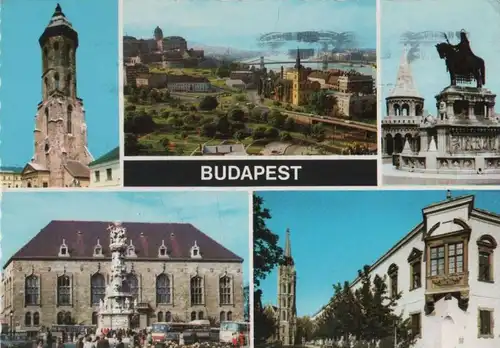 Ungarn - Ungarn - Budapest - mit 5 Bildern - ca. 1975