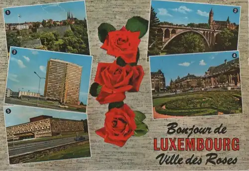 Luxemburg - Luxemburg, Luxembourg - Luxemburg - Ville des Roses