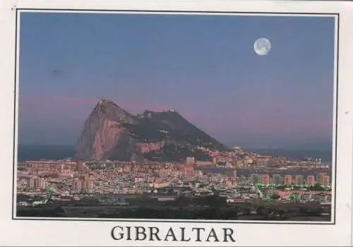 Großbritannien - Gibraltar - Großbritannien - Nachtansicht