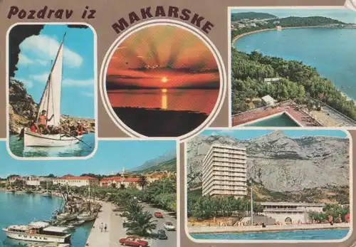 Kroatien - Kroatien - Pozdrav iz Makarske - 1975