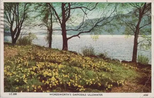 Großbritannien - Großbritannien - Ullswater - Wordsworth Daffodils - 1963