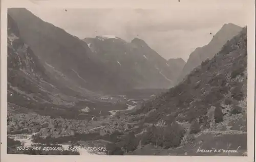 Norwegen - Norwegen - Nordfjord - Fra Brixdal, Olden - ca. 1955