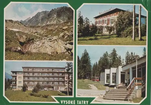 Slowakei - Slowakei - Hohe Tatra - mit 3 Bildern - 1979