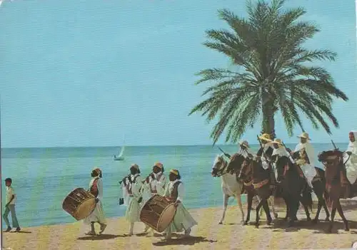 Tunesien - Jerba Tunesien - Folkloretänze - ca. 1975