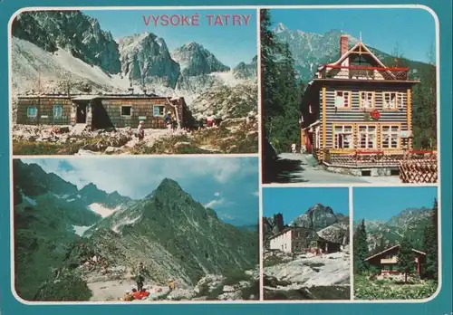 Slowakei - Vysoke Tatry - Hohe Tatra - Slowakei - 5 Bilder