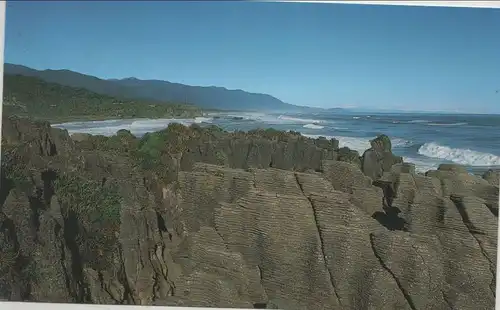 Neuseeland - Pancake Rocks - Neuseeland - Punakaiki