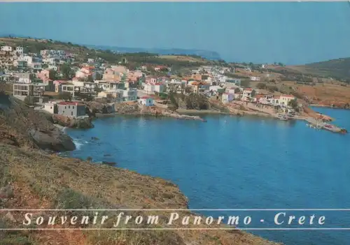 Griechenland - Griechenland - Kreta - Panormo, Ansicht - 1989