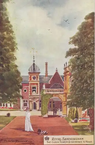 Großbritannien - Sandringham - Großbritannien - Entrance to House