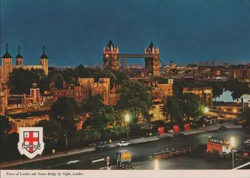 Großbritannien - Großbritannien - London - Tower of London and Tower Bridge - ca. 1980