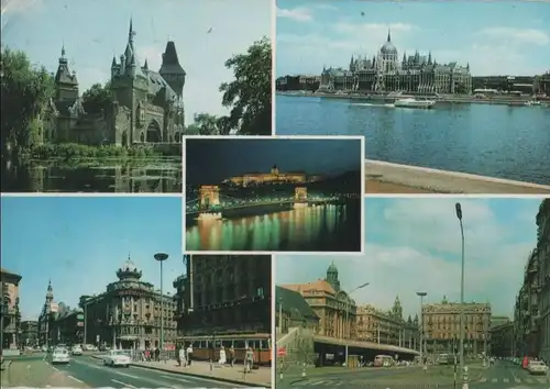 Ungarn - Ungarn - Budapest - mit 5 Bildern - ca. 1975