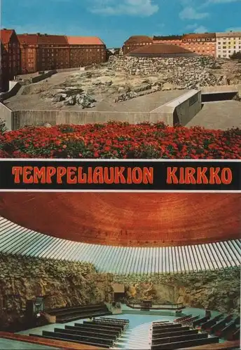 Finnland - Finnland - Helsinki - Temppeliaukion Kirkko - 1985