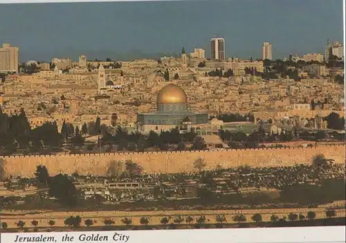 Israel - Israel - Jerusalem - The Golden City - ca. 1980