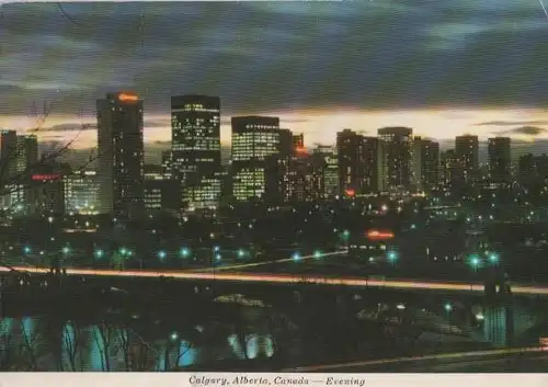 Kanada - Kanada - Calgary - Evening - ca. 1975