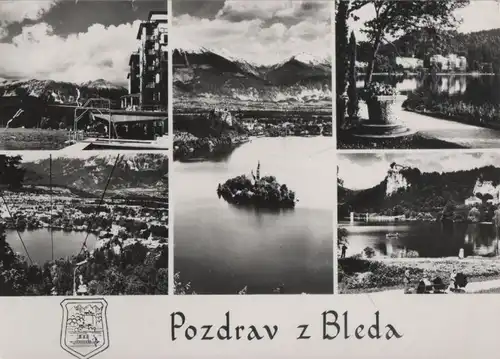 Jugoslawien - Bled - mit 5 Bildern - 1964