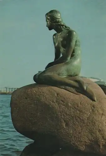 Dänemark - Dänemark - Kopenhagen - die kleine Meerjungfer - ca. 1980