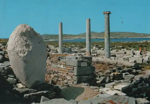 Griechenland - Griechenland - Delos - Statue of Apollo - ca. 1980