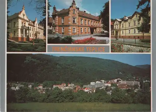 Slowakei - Slowakei - Trencianske Teplice - mit 4 Bildern - ca. 1985