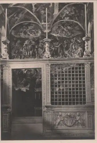 Vatikan - Vatikan - Vatikanstadt - Sixtinische Kapelle, Deckengemälde - ca. 1960