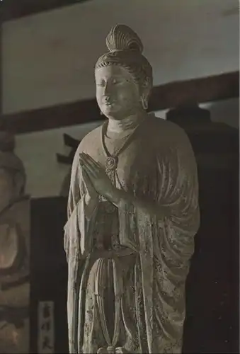 Japan - Japan - Nara - Todaiji Temple, Statue of Gakko Bosatsu - ca. 1990