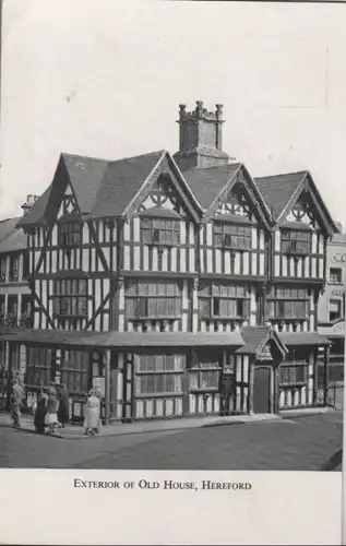 Großbritannien - Großbritannien - Hereford - Exterior of old House - ca. 1960