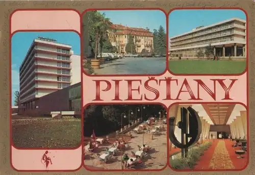 Slowakei - Slowakei - Piestany - 5 Teilbilder - 1981
