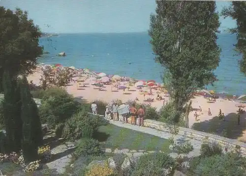 Bulgarien - Bulgarien - Varna - Kurort Drushba - Strand - ca. 1975