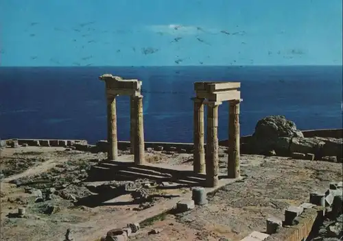 Griechenland - Griechenland - Rhodos - Akropolis von Lindos - 1977