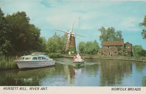 Großbritannien - Großbritannien - Norfolk Broads - Hunsett Mill - River Ant - 1976