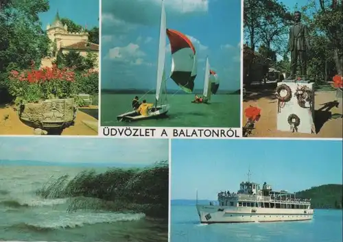 Ungarn - Ungarn - Balaton, Plattensee - mit 5 Bildern - 1988