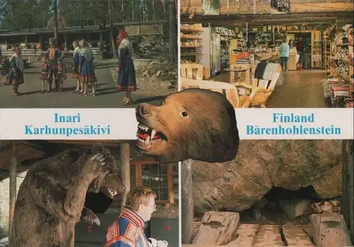 Finnland - Finnland - Inari - Bärenhöhlenstein - 1992