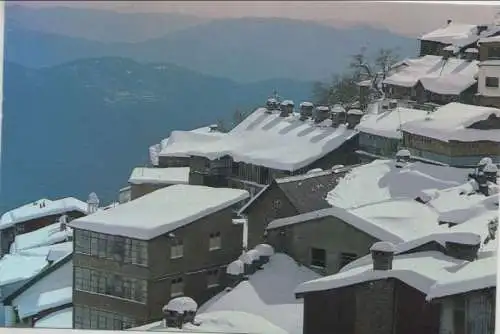 Pakistan - Murree - Pakistan - snow-covered housestops
