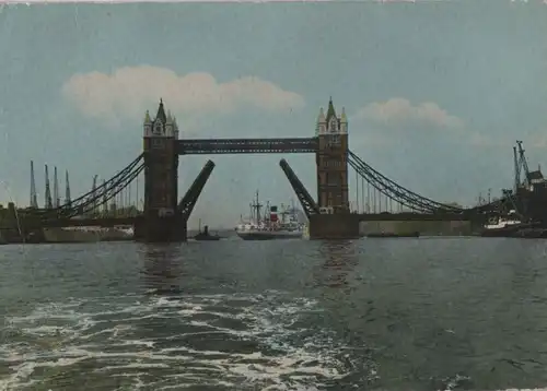 Großbritannien - Großbritannien - London - Tower Bridge - 1962