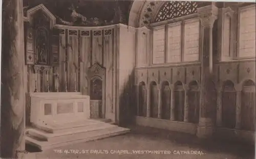 Großbritannien - Großbritannien - London - Westminster, St. Pauls Cathedral, Altar - ca. 1935