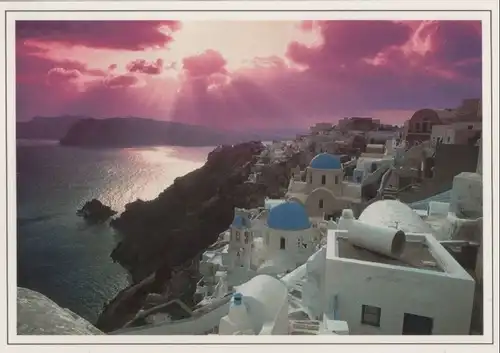 Griechenland - Griechenland - Griechenland - Häuser über dem Meer
