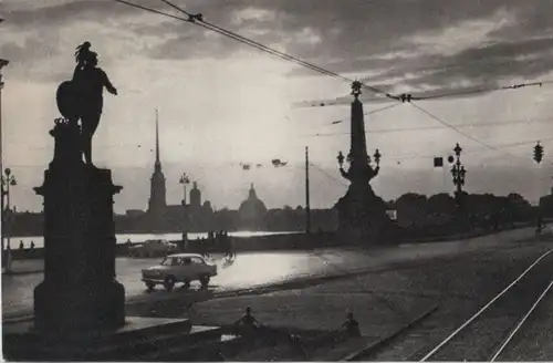 Russland - Russland - Leningrad - Monument to A.V. Suvorov - ca. 1960