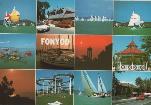 Ungarn - Ungarn - Fonyod - 12 Teilbilder - 1993