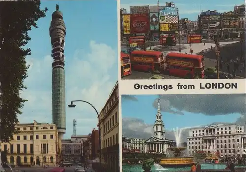 Großbritannien - Großbritannien - London - Greetings - 1973