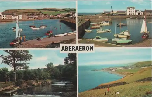 Großbritannien - Großbritannien - Aberaeron - 4 Teilbilder - 1977