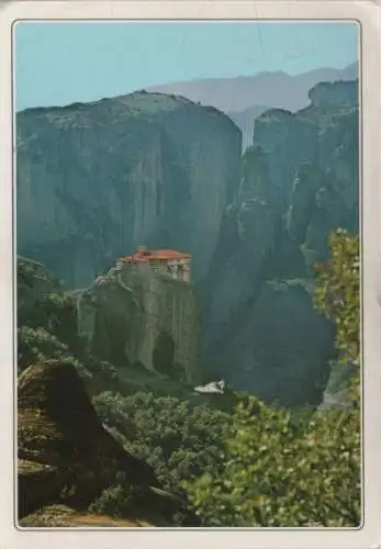 Griechenland - Kalambaka, Kloster Meteora - Griechenland - schroffe Felsen