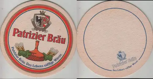 Bierdeckel rund - Patrizier