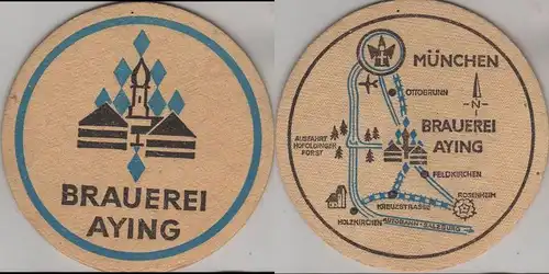 Bierdeckel rund - Aying