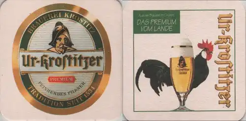 Bierdeckel quadratisch - Köstritzer