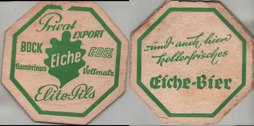 Bierdeckel 8-eckig - Eiche