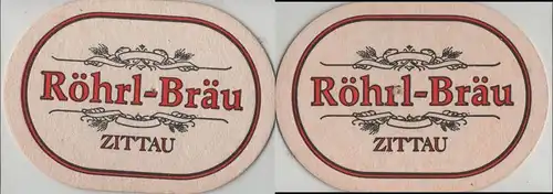 Bierdeckel oval - Röhrl