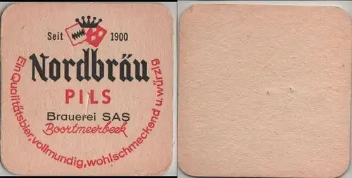 Bierdeckel quadratisch - Nordbräu