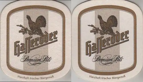 Bierdeckel Sonderform - Hasseröder