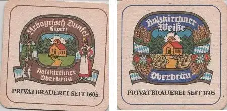 Bierdeckel quadratisch - Holzkirchner Oberbräu