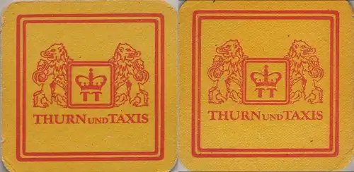 Bierdeckel quadratisch - Thurn und Taxis