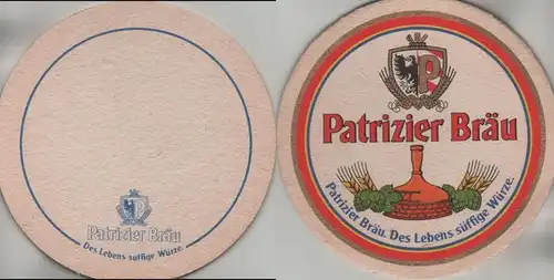 Bierdeckel rund - Patrizier